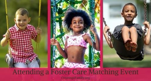 Foster Care Adoption Matching Events