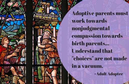 Adoptee Begs for Nonjudgmental Compassion for Birthparents