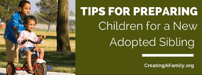 Tips for Preparing Your Kids for Adoption of a Sibling