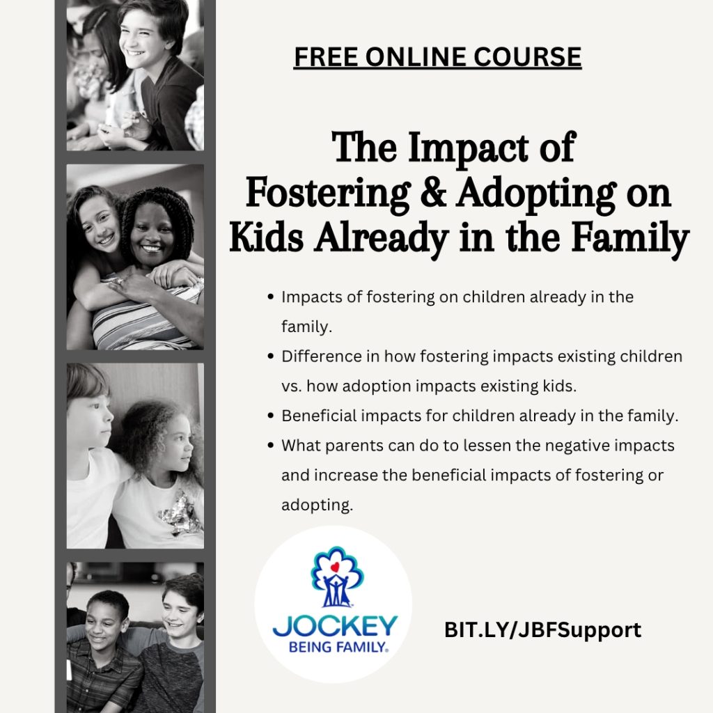 View Impact of Foster and Adopting on Kids Already in the Family Course