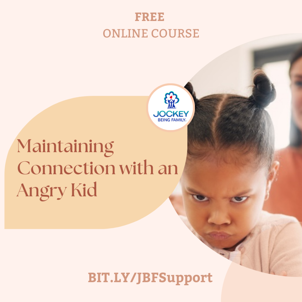 View Maintaining Connection with an Angry Kid Course