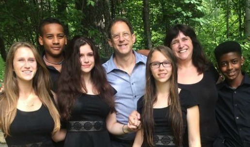 Author Susan Silverman and family picture
