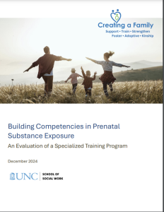Building Competencies in Prenatal Substance Exposure An Evaluation of a Specialized Training Program
