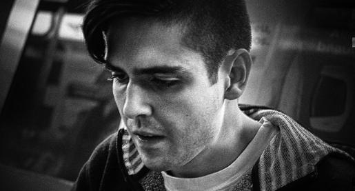 man looking down